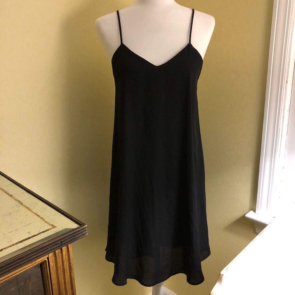 Aqua Black Dress